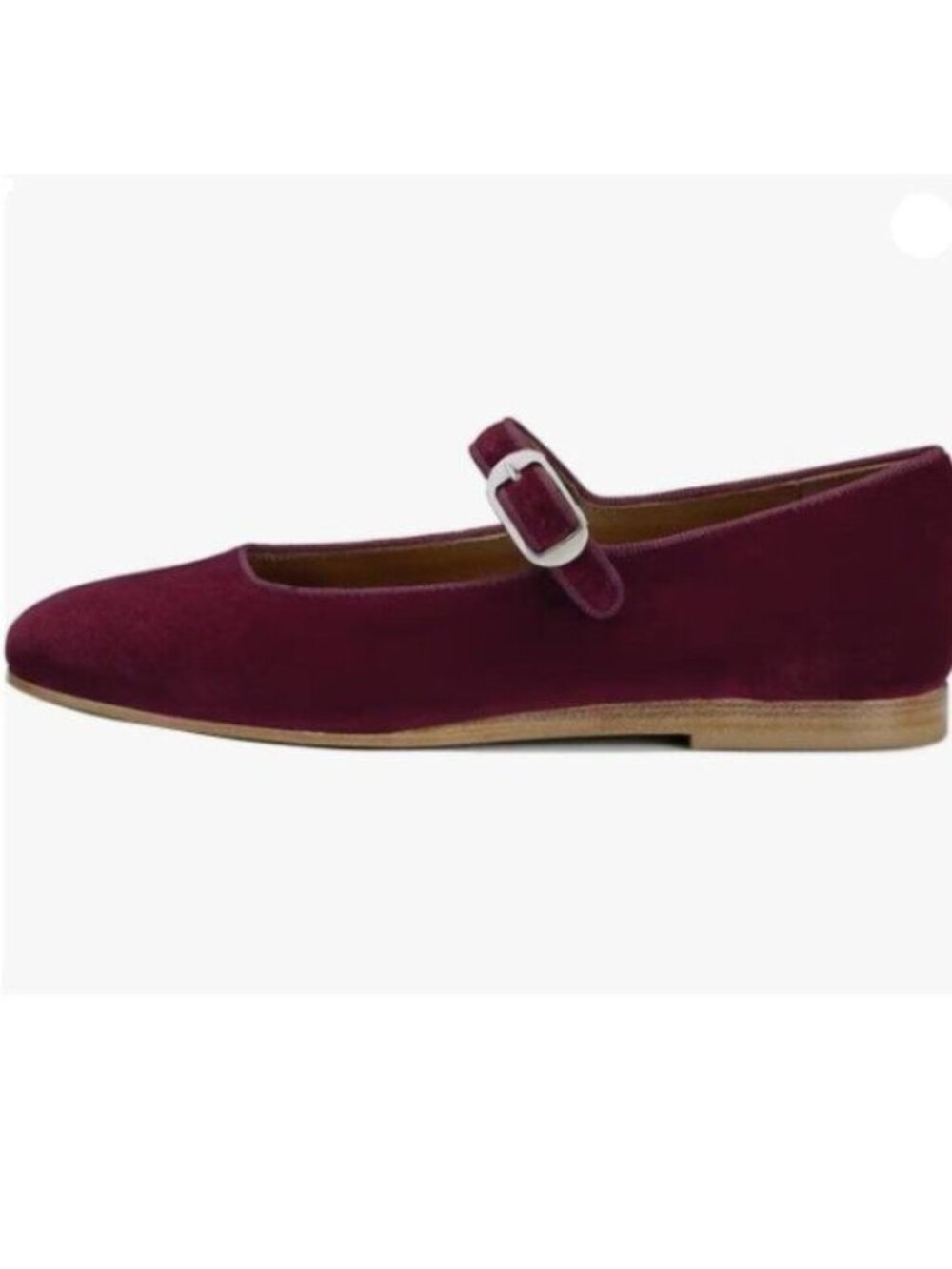 Pazzion Women's Closed Round Toe Mary Janes Comfortable Strap Buckled Flats Red
